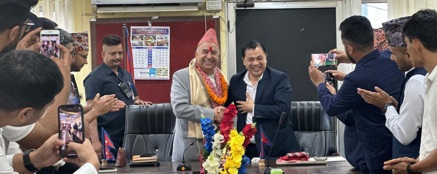 माननीय मन्त्री डा. दिनेशचन्द्र देवकोटाज्यूको स्वागत तथा पदवहाली, २०८२/०४/२०